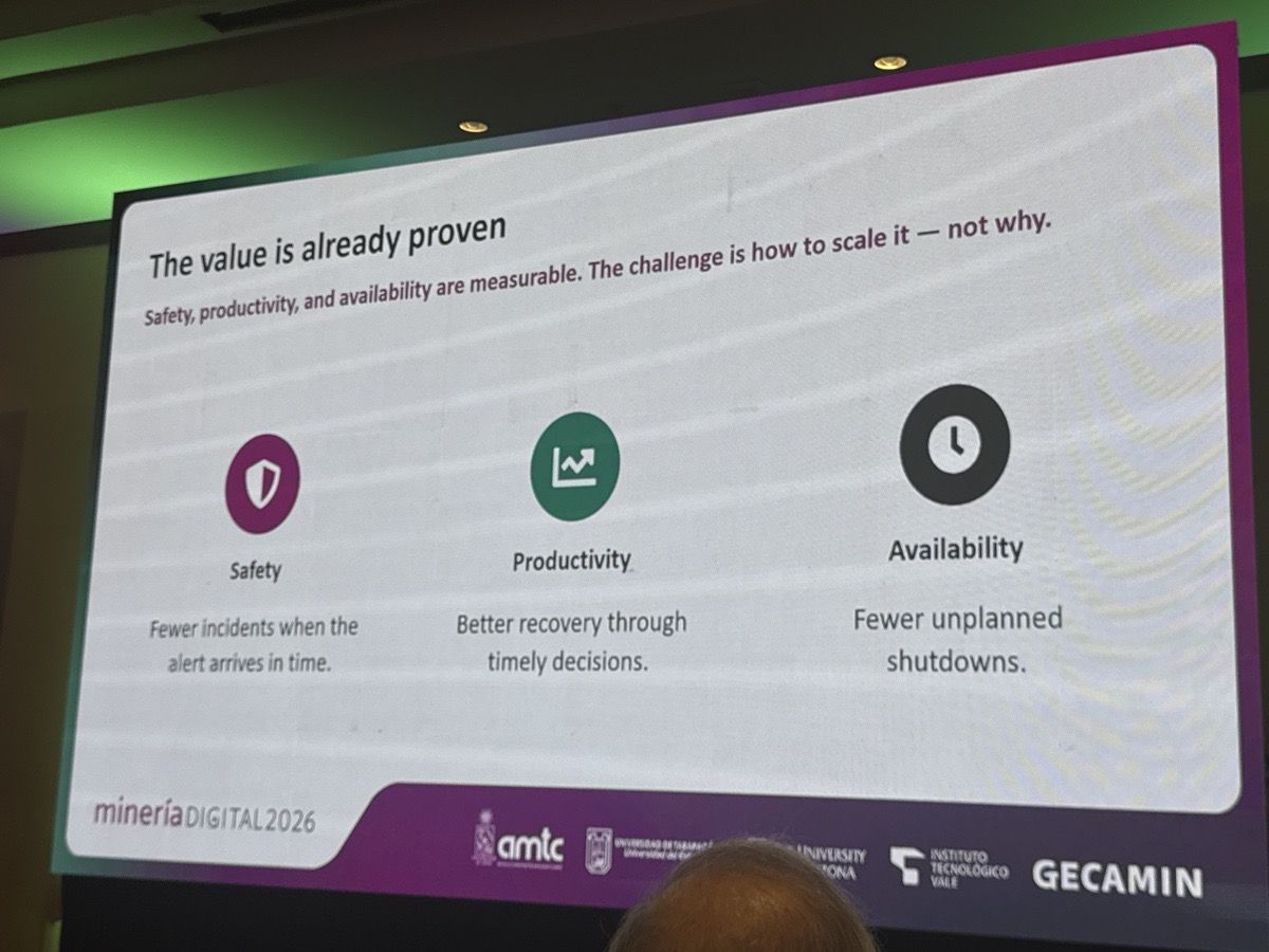 «The value is already proven»: seguridad, productividad y disponibilidad son medibles; el desafío es cómo escalarlo, no por qué hacerlo.
