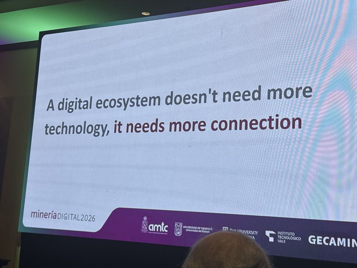 Cierre: «A digital ecosystem doesn't need more technology, it needs more connection.»