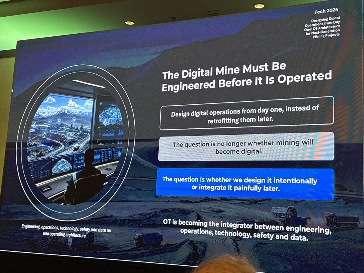 Cierre: «La mina digital debe diseñarse antes de operarse». La pregunta ya no es si la minería será digital, sino si la diseñamos intencionalmente o la integramos dolorosamente después. La OT se convierte en el integrador entre ingeniería, operaciones, tecnología, seguridad y datos.